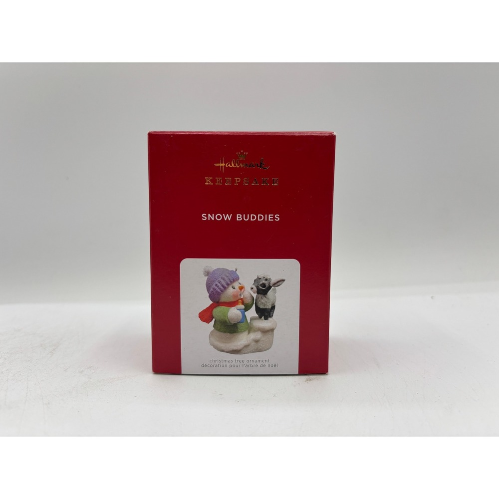 Hallmark Keepsake 2021 Snow Buddies Christmas Tree Ornament 24th in the Series - Picture 9 of 12